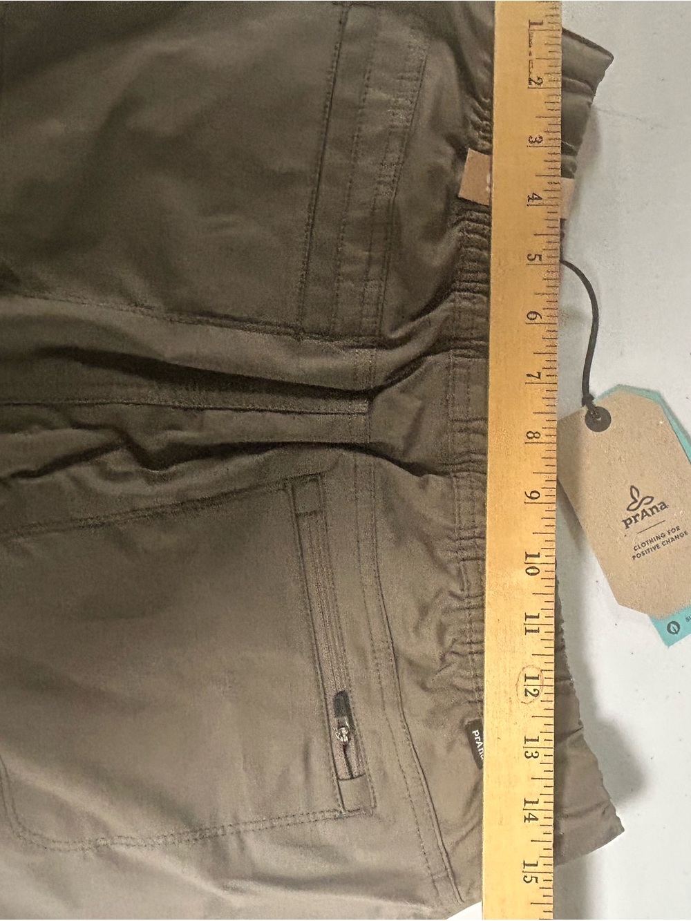 prAna Double Peak New With Tags Skort Women's Size 6 Hiking Skirt Mud Gorpcore - Picture 9 of 11
